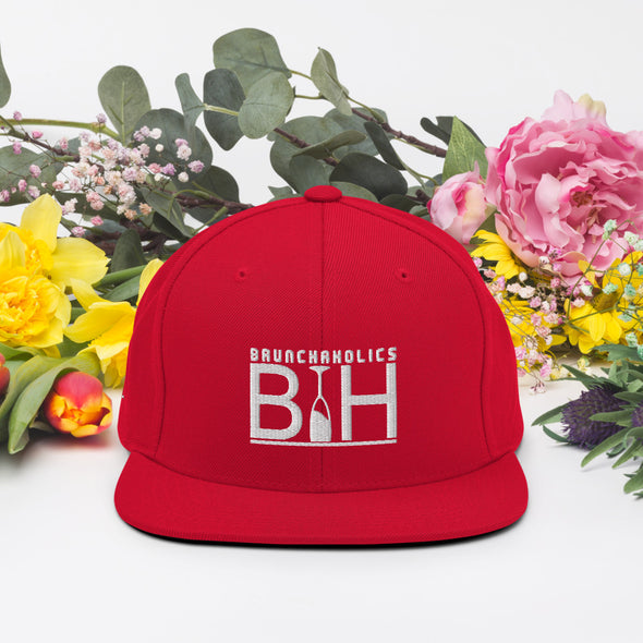 Brunchaholics Snapback Hat